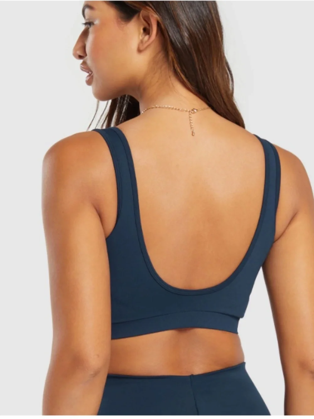 Gymshark Everyday Seamless Set Navy Sports Bra S & Shorts M Bundle
